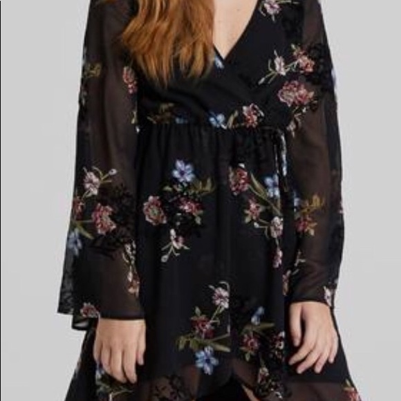 Faux wrap dress - Picture 8 of 8